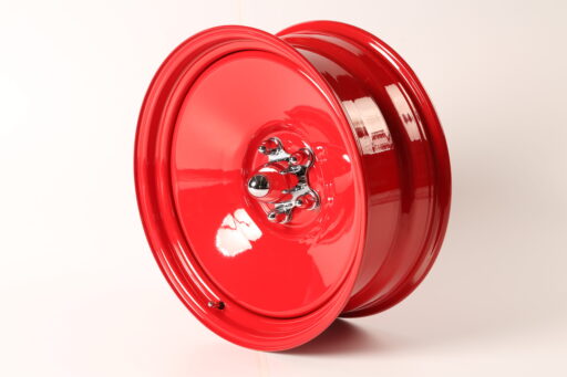 Red Rat Rod Wheel