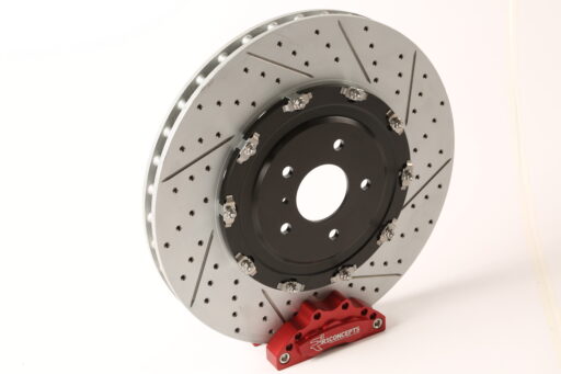 R1 R-Series Cross-Drilled/Slotted Only Brake Rotors